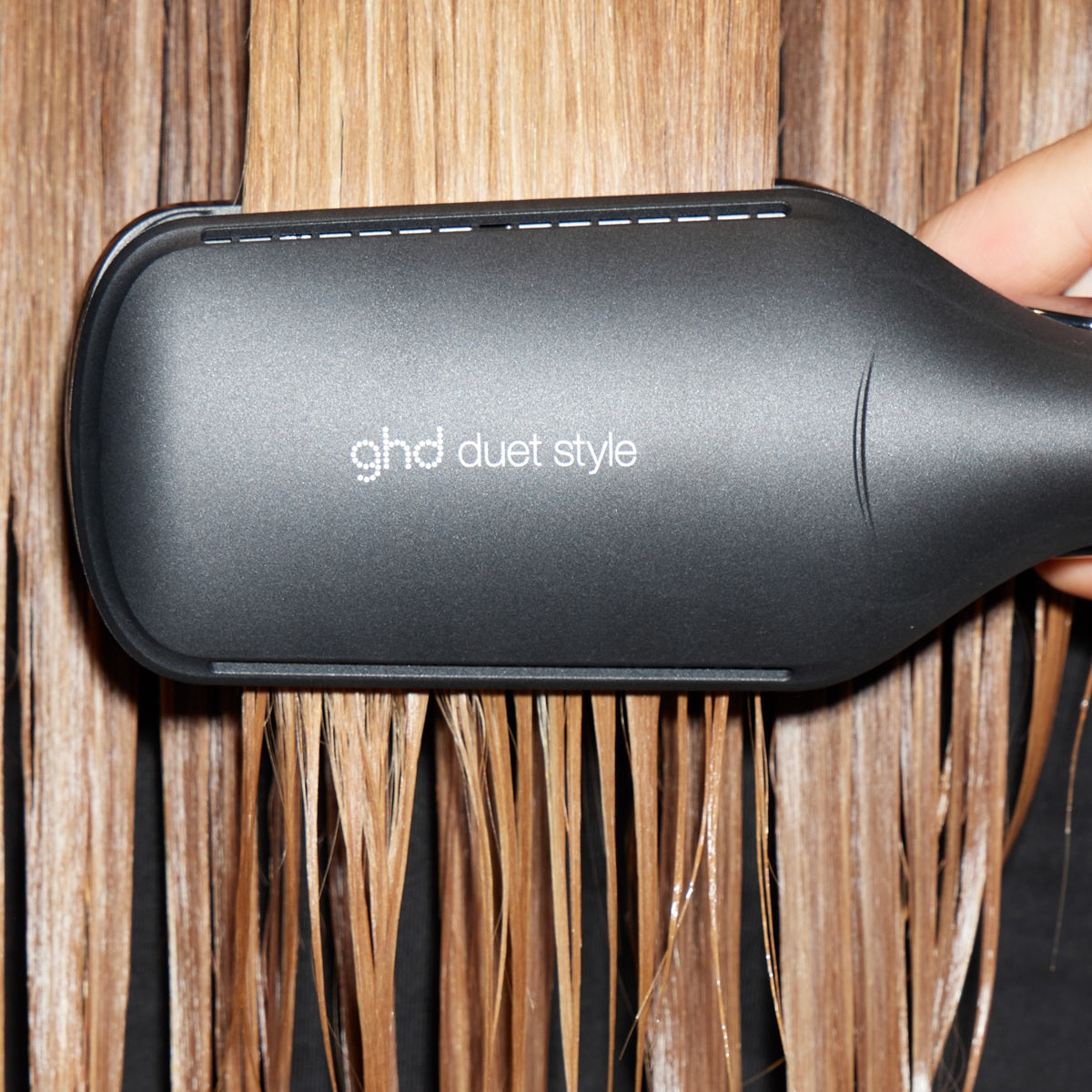 GHD Duet Style Black - Placa Profesionala cu Aer Cald 2-in-1 Pentru Uscare si Indreptare