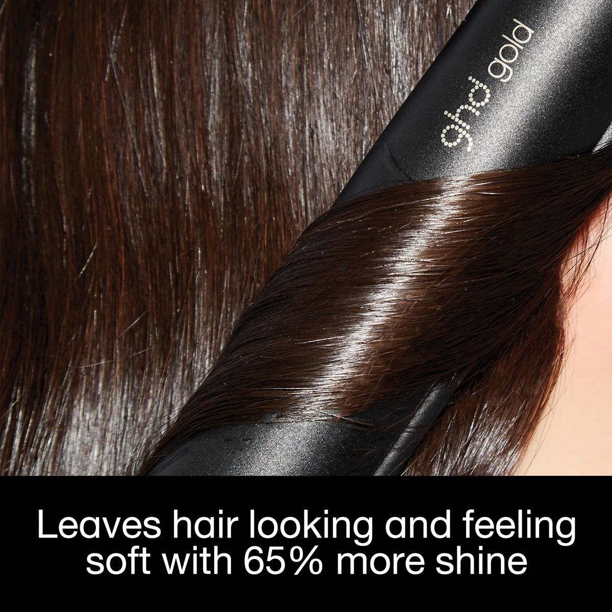 GHD Gold Straightener 26mm Placa de Par Profesionala cu Tehnologia Dual-Zone Black