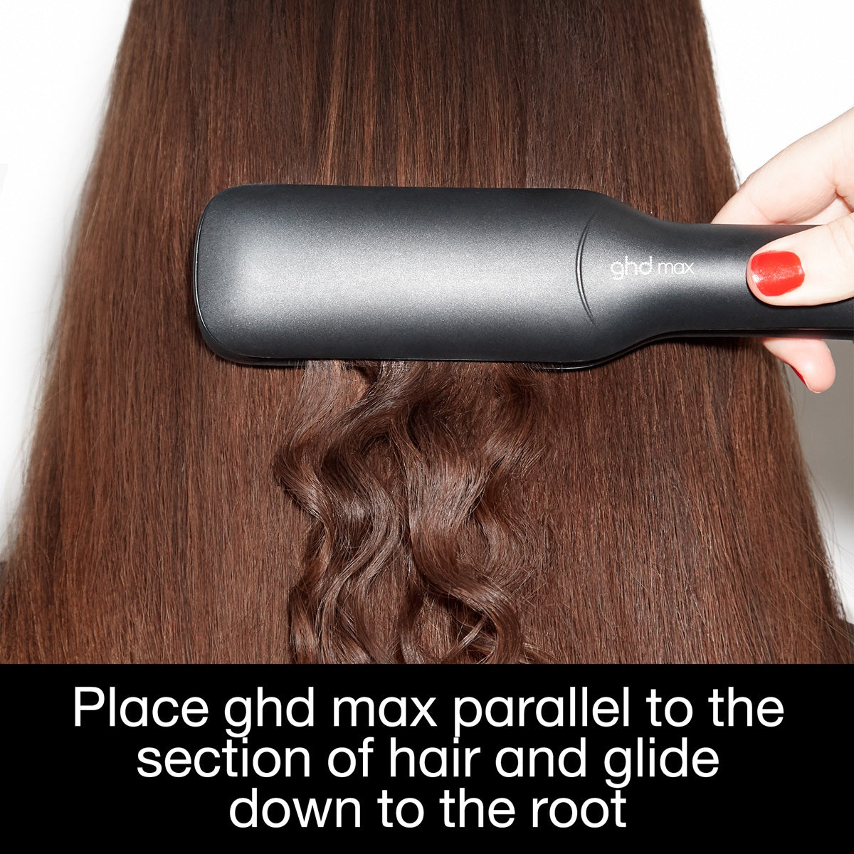 GHD Max Straightener - Placa Profesionala cu Placi Late si Tehnologie Dual-Zone