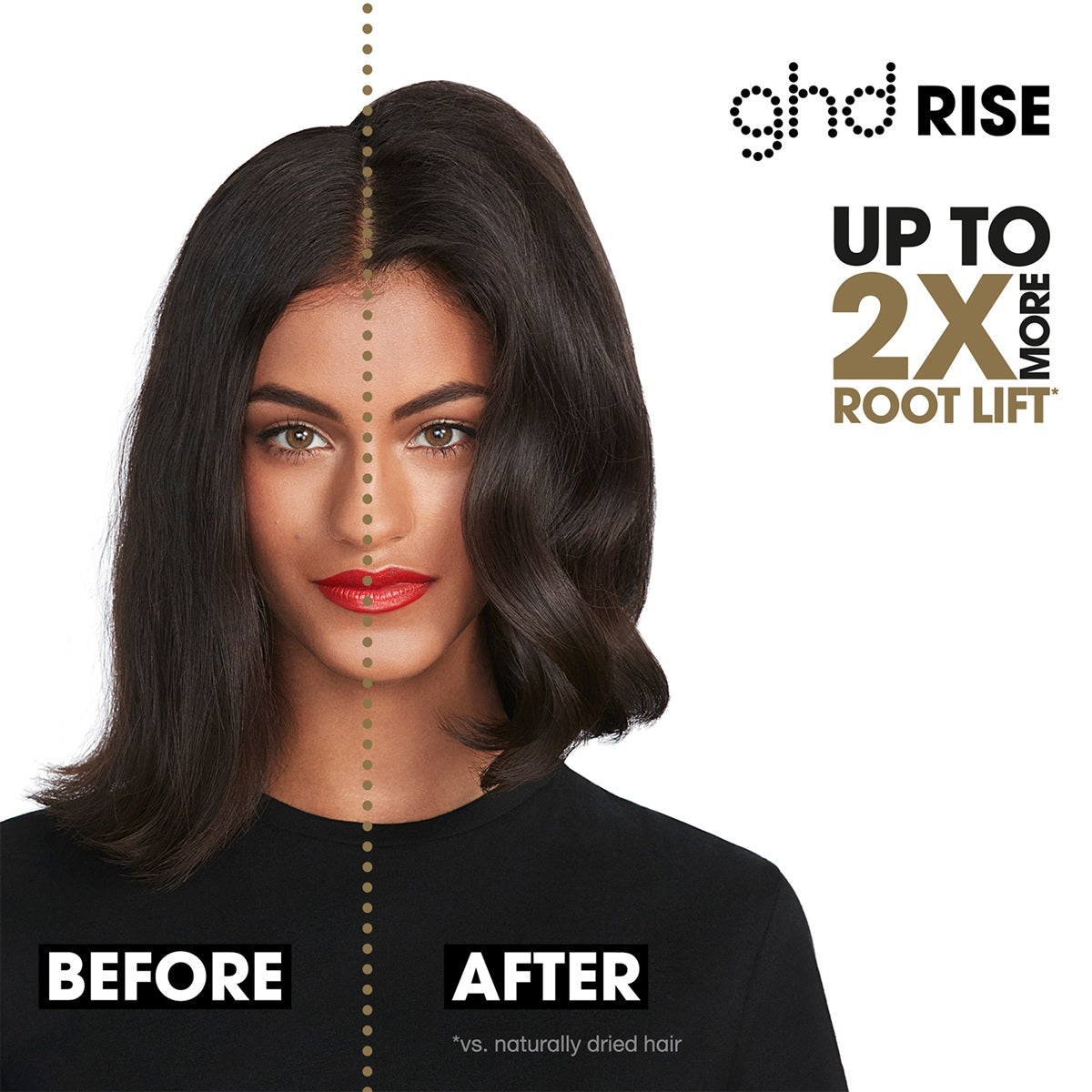 GHD Rise Hotbrush Perie de Par Profesionala Pentru Volum Instant Bucle si Onduleuri - Beauty Lounge