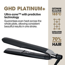 Încarcă imaginea în Galerie, GHD Platinum Plus Straightener Black Placa de Par Profesionala cu Tehnologia Ultra-Zone
