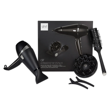 Încarcă imaginea în Galerie, GHD Air Kit Hairdryer Kit Uscator Profesional cu Difuzor Perie Ceramică și Accesorii Styling
