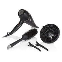 Încarcă imaginea în Galerie, GHD Air Kit Hairdryer Kit Uscator Profesional cu Difuzor Perie Ceramică și Accesorii Styling
