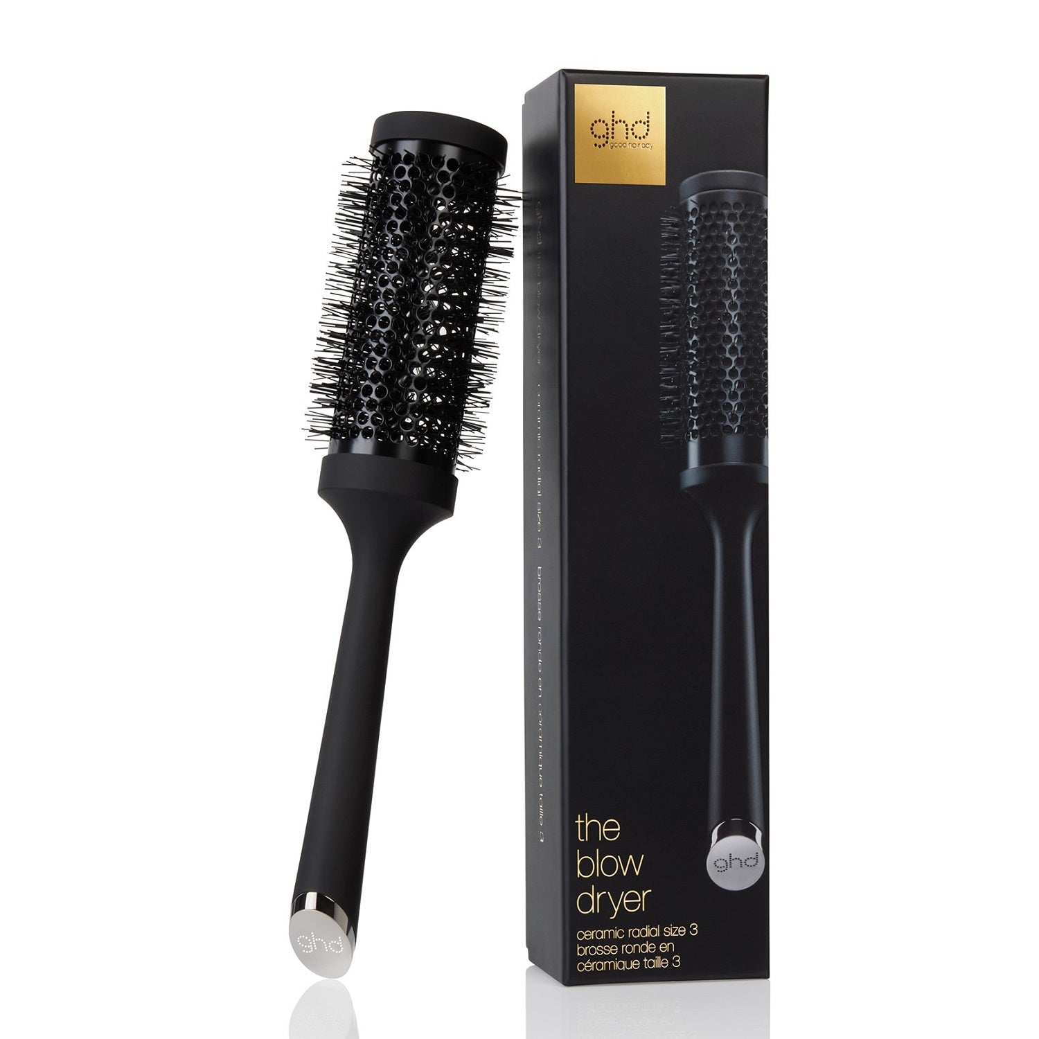 GHD The Blow Dryer 45mm Perie Ceramica Pentru Par Lung si Onduleuri Lejere