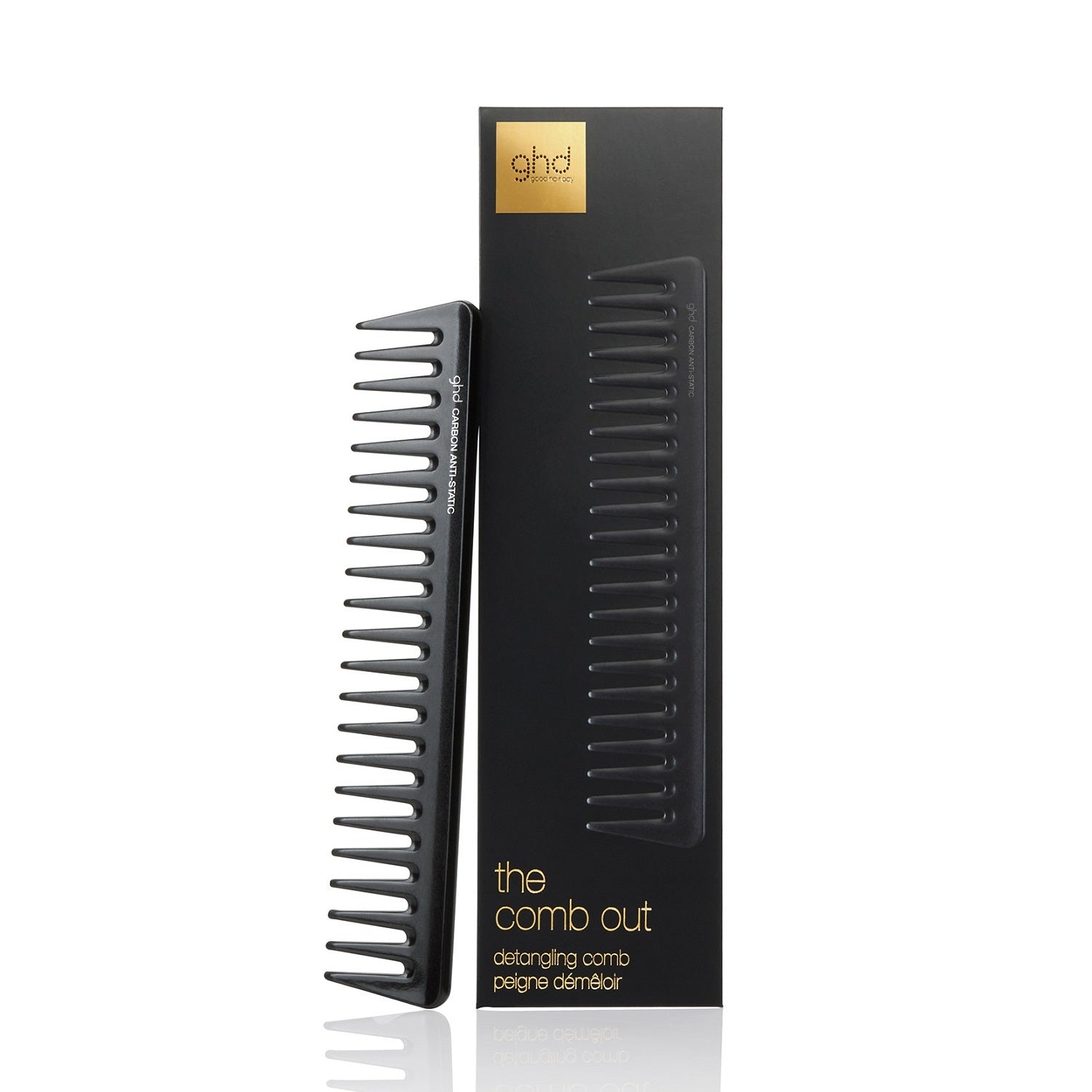 GHD The Comb Out Pieptene Profesional cu Dinti Rari pentru Descurcare - Beauty Lounge