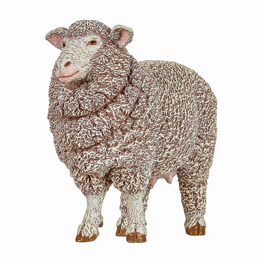 Papo Prietenii de la Ferma Figurina Oaie Merinos II