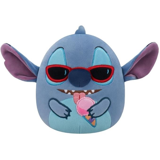 Squishmallows Disney Jucarie de Plus Stitch cu Inghetata 20cm - Plus Moale Copii - Beauty Lounge