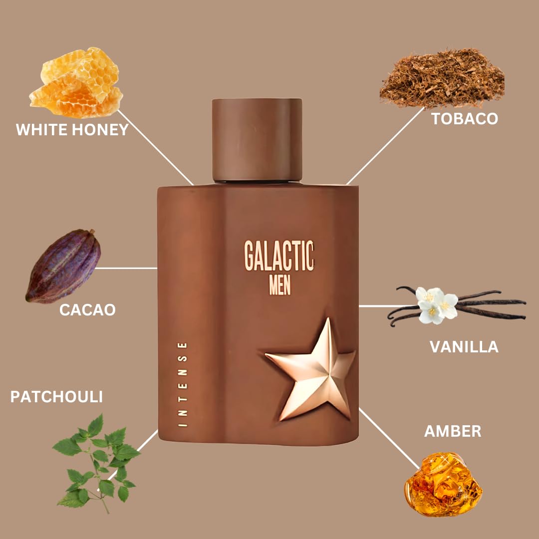 Maison Alhambra Galactic Men Intense – Apa de Parfum pentru Barbati 100ml