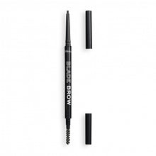 Încarcă imaginea în Galerie, Makeup Revolution Relove Blade Brow Pencil Granite - Creion Sprancene
