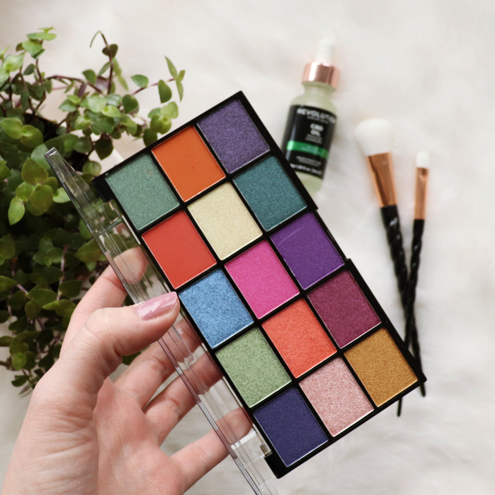 Makeup Revolution Reloaded Palette Passion for Colour - Fard de Ochi