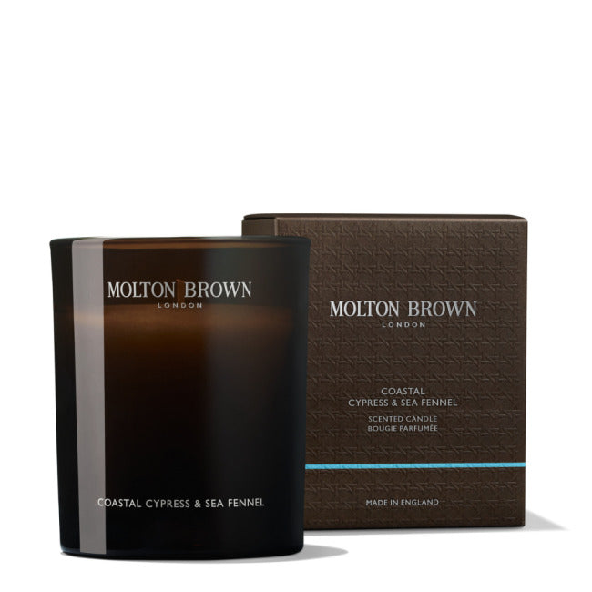 Molton Brown Coastal Cypress and Sea Fennel - Lumanare Parfumata 190g