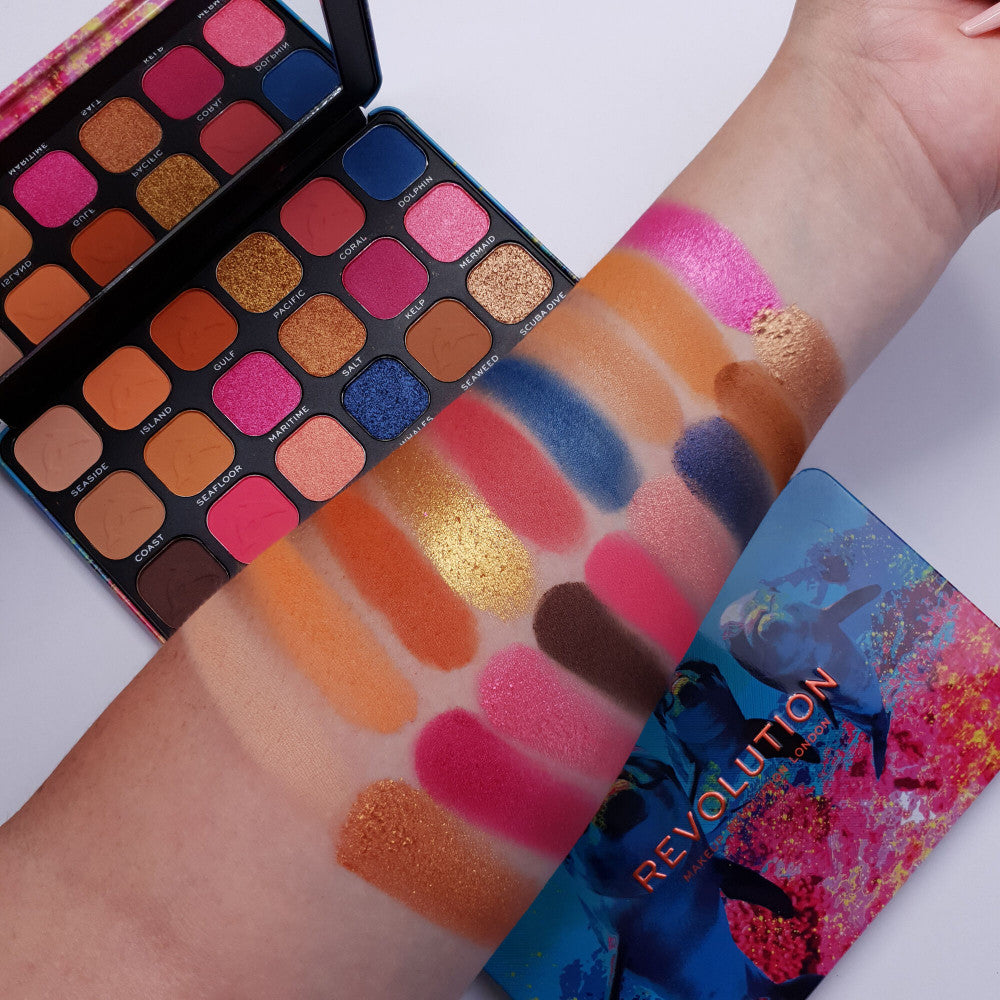 Makeup Revolution Forever Flawless Hydra Dolphin Shadow - Paleta Fard de Ochi