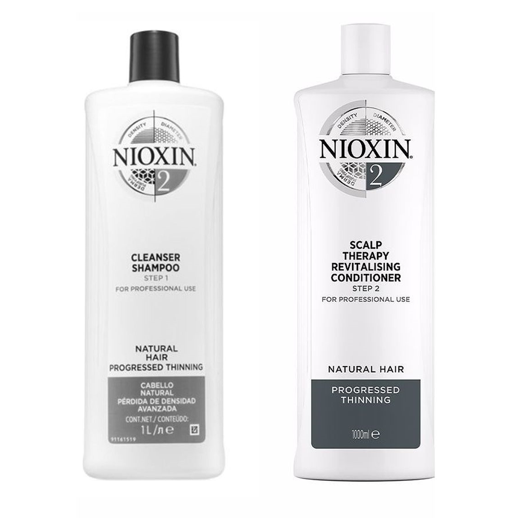 Set Nioxin SYS2 - Sampon 1000ml si Balsam 1000ml