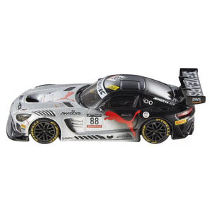 Hot Wheels Premium Real Riders Masinuta Metalica Mercedes AMG GT3