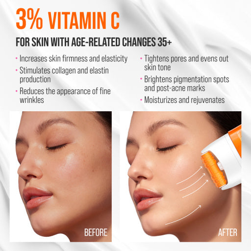 7DAYS Crema de Fata Radiance Vitamin C Massager 40ml - Tratament Iluminator