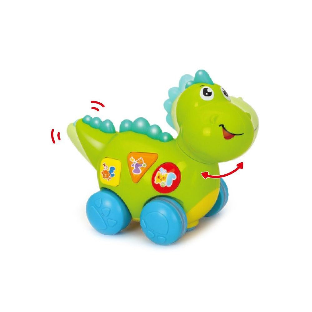 Hola Baby Dinozaurul Interactiv cu Miscari Melodii si Lumini