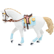 Încarcă imaginea în Galerie, Papo Rase de Cai si Ponei Figurina Cal de Echitatie Bleu
