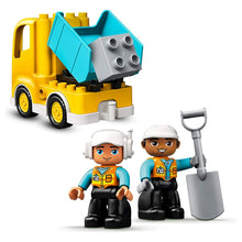 Încarcă imaginea în Galerie, Lego Duplo Camion si Excavator pe Senile

