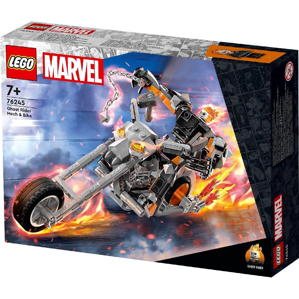 Lego Super Heroes Robot si Motocicleta Calaretul Fantoma