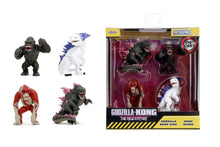 Încarcă imaginea în Galerie, Jada Toys Godzilla Set 4 Figurine Metalice 6.5cm
