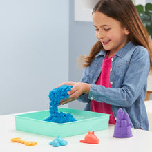 Încarcă imaginea în Galerie, Kinetic Sand Set Complet Albastru
