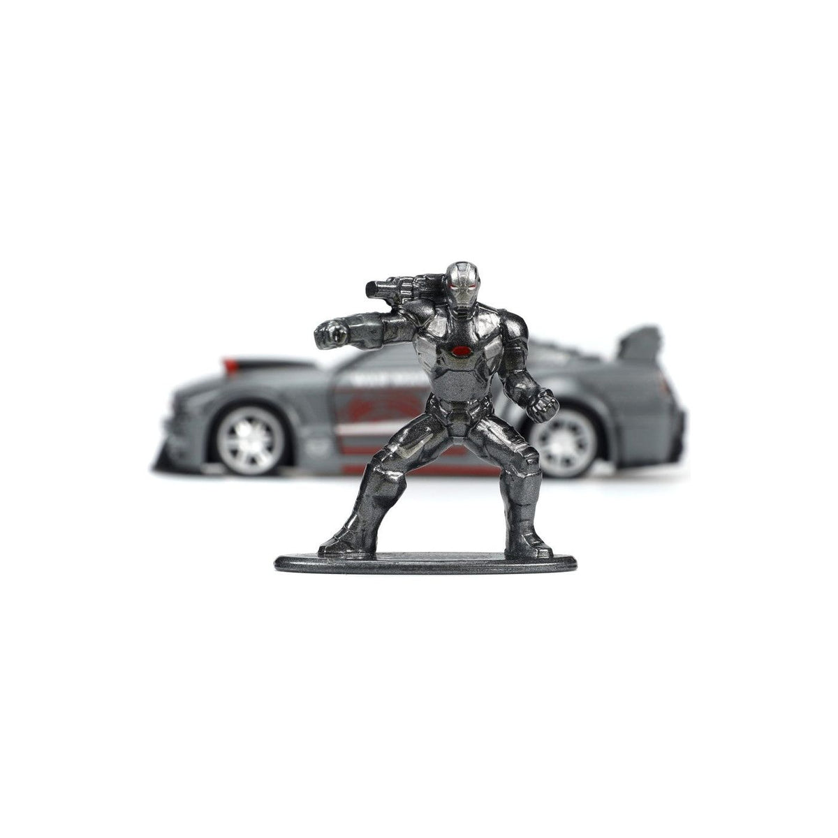 Jada Toys Marvel Masinuta Metalica Ford Mustang si Figurina War Machine