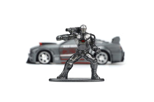 Jada Toys Marvel Masinuta Metalica Ford Mustang si Figurina War Machine