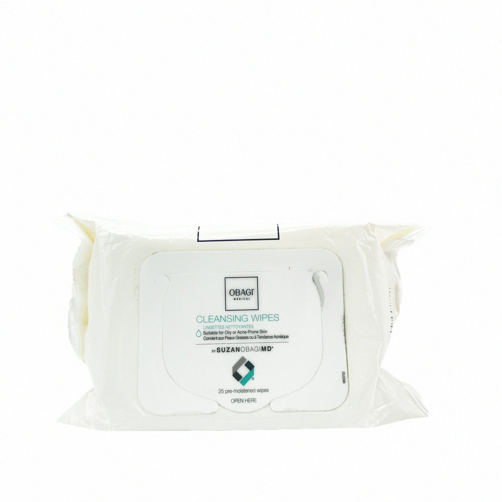 Obagi Suzanobagimd On the Go Cleansing Wipes for Oily or Acne Prone Skin