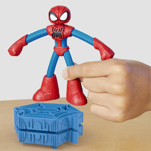 Play-Doh Spider-Man Spiderman Set 2 Figurine Batalie cu lansator si Sulita