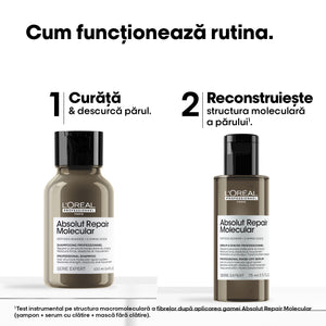L’Oreal Professionnel SE Absolut Repair Molecular Duo Travel - Set Pentru Par Deteriorat
