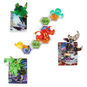 Bakugan S4 Pachet Starter 4 Piese Dragonoid Arcleon Sectanoid si Nillious