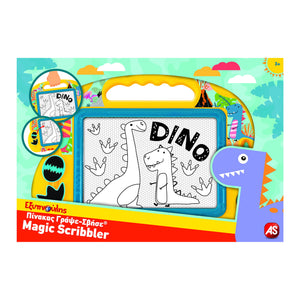 ArtGreco Desen Tabla Magnetica Magic Scribbler Baby Dinozaur