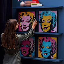 Încarcă imaginea în Galerie, Lego Art Andy Warhol Marilyn Monroe
