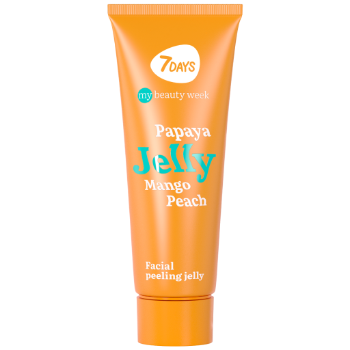 7DAYS Exfoliant Facial My Beauty Week Peeling Jelly Gomaj 80ml - Exfoliant Delicat