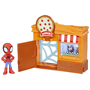 Spider-Man Spidey Prietenii Extraordinari City Bloks Set de Constructie Pizzerie