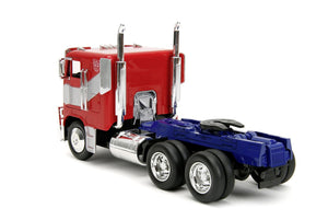 Jada Toys Transformers T7 Optimus Prime 1 Camion Metalic