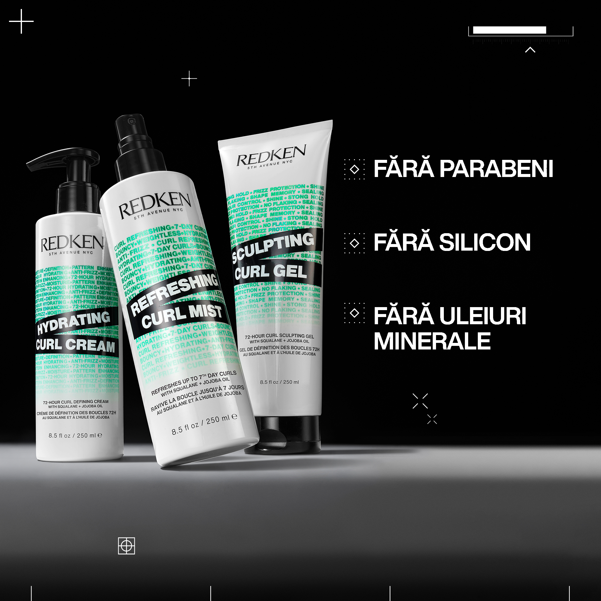 Redken Refreshing Curl Mist 250ml - Spray Leave-In Pentru Par Cret