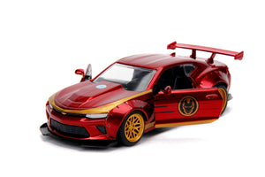 Jada Toys Masinuta Metalica Iron Man 2016 Chevy Camaro SS