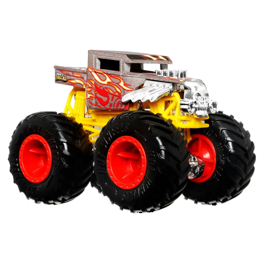 Hot Wheels Monster Truck Camion Bone Shaker cu culori Schimbatoare