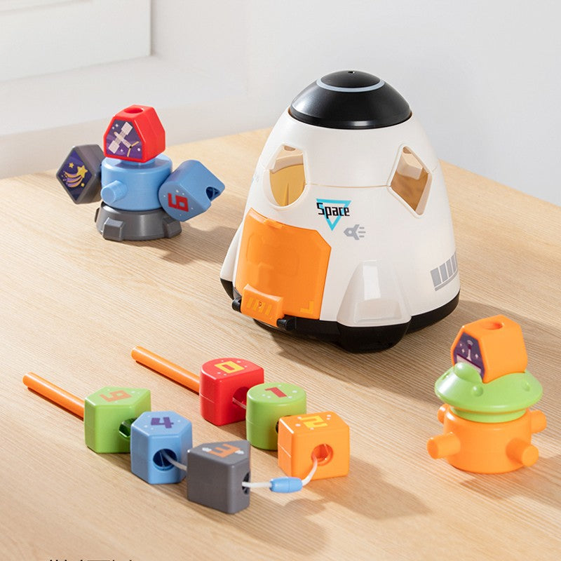 Hola Set de Constructie in Forma de Nava Spatiala