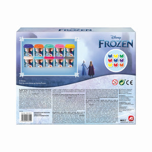 As Set 10 Borcanase de Plastilina Frozen in Ambalaj de Carton