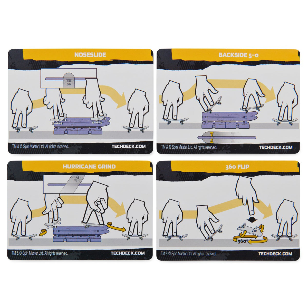 Tech Deck Pachet cu Obstacol Fingerboard Lucas