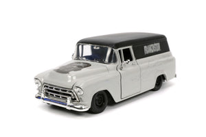 Jada Toys Set Masinuta 1957 Chevy Suburban si Figurina Frankenstein