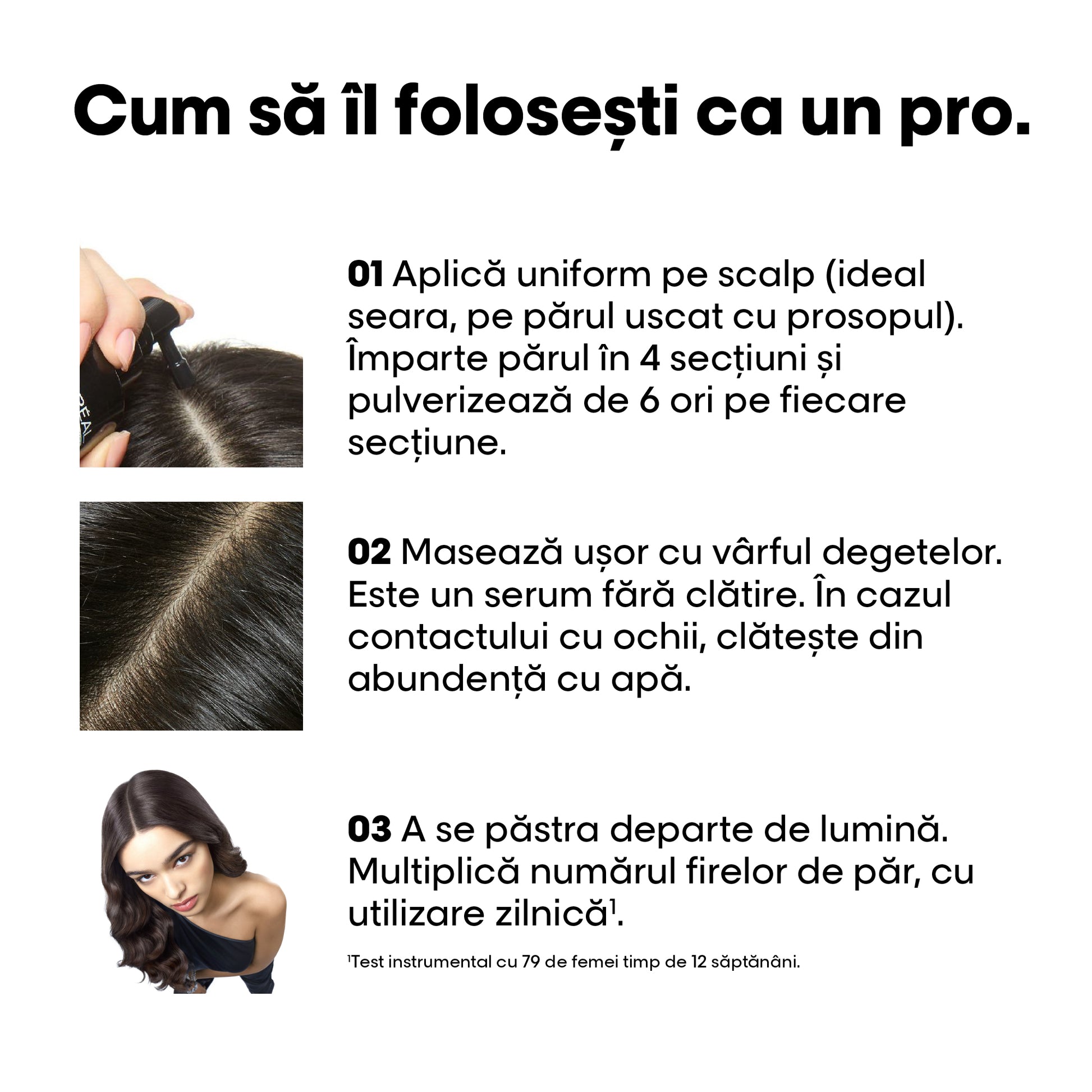L'Oreal Professionnel SE Serioxyl Advanced - Spray Impotriva Caderii Parului 90ml - Beauty Lounge