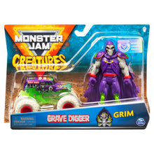 Încarcă imaginea în Galerie, Monster Jam Macheta Groparul si Grim
