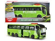 Încarcă imaginea în Galerie, Dickie Autocar Flixbus Man Lions Coach 26cm
