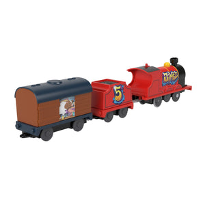 Fisher Price Thomas Locomotiva Motorizata Graffiti James