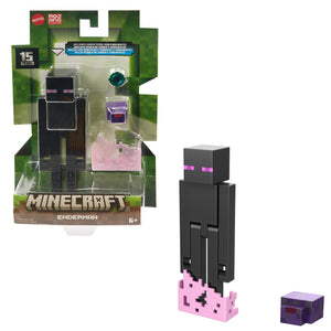 Minecraft Craft A Block Figurina Enderman 8Cm