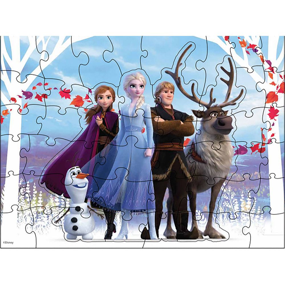 Puzzle Surpriza Frozen2 cu 48 Piese in Cutie Diamant