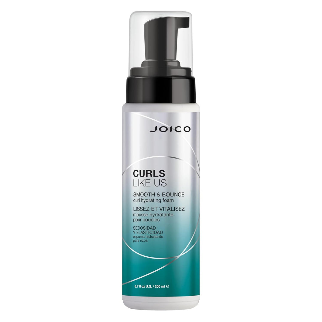 Joico Curls Like Us Smooth and Bounce Curl Hydrating Foam - Spuma de Par 200ml